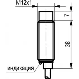 Индуктивный датчик ТЕКО ISN F2A-32P-4-L