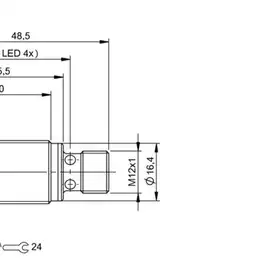 Индуктивный датчик Balluff BES M18MD1-PSC12B-S04G