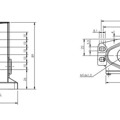 Блочный выключатель Balluff BNS 819-B06-D10-46-10