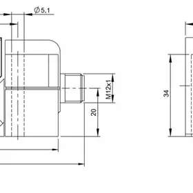 RFID головка чтения/записи Balluff BIS C-324/10-S4