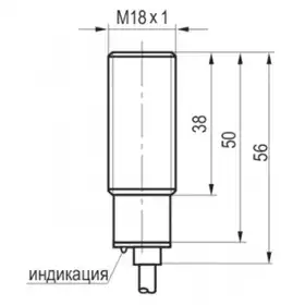 Индуктивный датчик ТЕКО ISB A4A8-31P-8-LZ-V