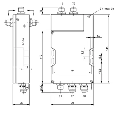 Блок обработки RFID Balluff BIS C-6008-048-650-06-ST23