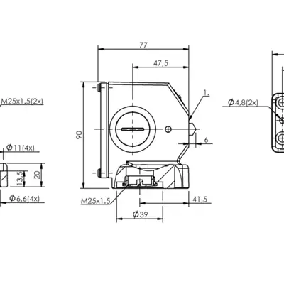 Блочный выключатель Balluff BNS 819-B04-D12-72-10