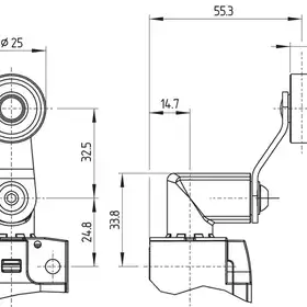 Kонцевой выключатель безопасности Schmersal PS316-Z11-H300