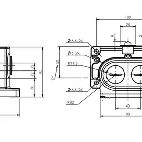 Блочный выключатель Balluff BNS 829-D03-D12-100-10