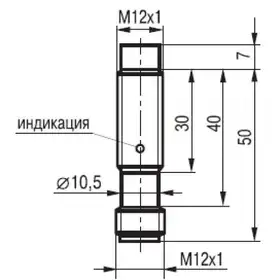 Индуктивный датчик ТЕКО ISN FC2A-31N-4-LS4-C