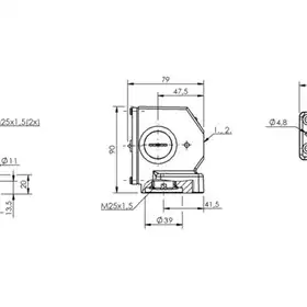 Блочный выключатель Balluff BNS 816-B04-PA-16-605-11