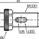 Оптический датчик LANBAO PR12S-BC15DPO-E2