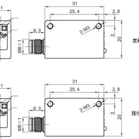 Оптический датчик LANBAO PSC-TM30TPB-E1