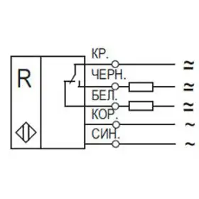 Оптический датчик ТЕКО OV I61P5-86-R2000-L-C-7