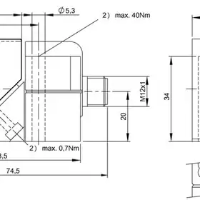 RFID головка чтения/записи Balluff BIS L-307-SA1