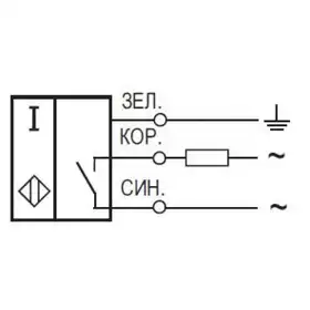 Индуктивный датчик ТЕКО ISB A24A-01G-2E-L
