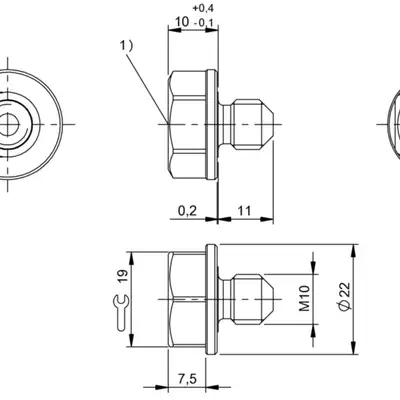 Транспондер RFID Balluff BIS C-140-11/L-M10