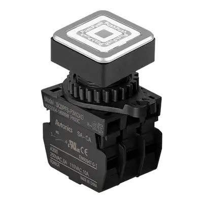 Кнопочный выключатель Autonics SQ3PFS-P3W2AL