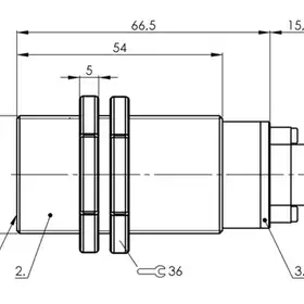 Емкостной датчик Balluff BCS M30BBM3-PPC20C-EP02