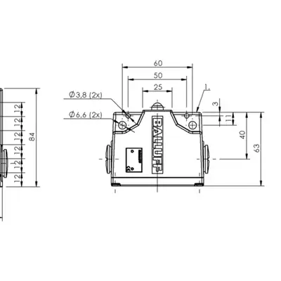 Блочный выключатель Balluff BNS 819-B06-K12-61-12-10