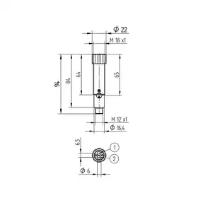 Усилитель для оптоволоконных датчиков Wenglor UC55PCV3
