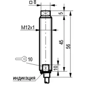 Индуктивный датчик ТЕКО ISB Z2F-31P-0,3-LP