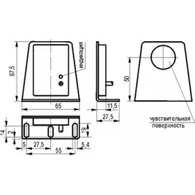 Индуктивный датчик ТЕКО ISB M4A-31P-10-L
