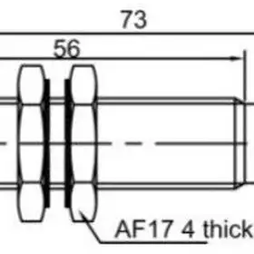 Индуктивный датчик LANBAO LR12XCF06DNOY-E2