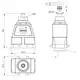 RFID головка чтения/записи Balluff BIS M-400-007-001-00-S115-SA1
