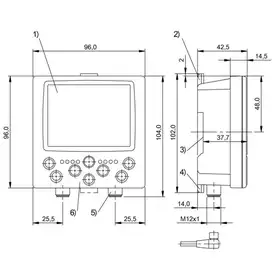 Дисплей для датчиков технического зрения Balluff BAE PD-VS-002-E