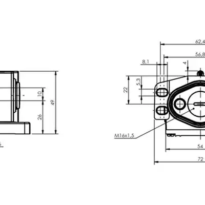 Блочный выключатель Balluff BNS 819-B02-R10-46-13