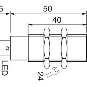 Индуктивный датчик EGE-Elektronik IGMU 105 GSP