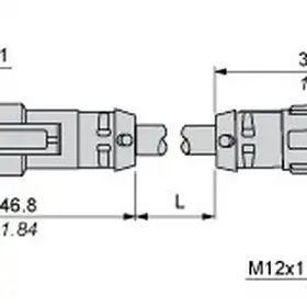 Соединительный кабель Telemecanique XZCR1512062B2
