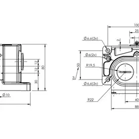 Блочный выключатель Balluff BNS 813-D03-R12-100-10-01