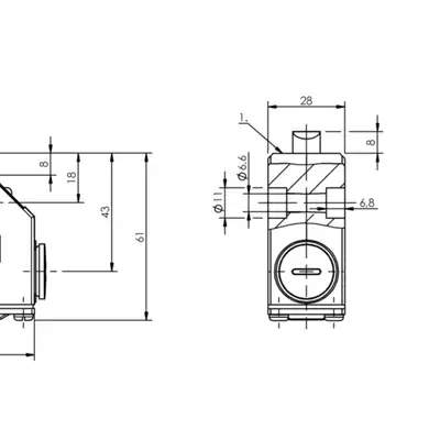 Одиночный выключатель Balluff BNS 819-FD-60-101