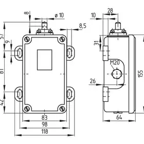 Kонцевой выключатель Schmersal M2S 461-22Y