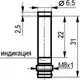 Индуктивный датчик ТЕКО ISN HSC0B-32N-2,5-LS402