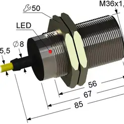 Индуктивный датчик Мега-К VB2-36M85-12B21-Z