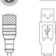Соединительный кабель Leuze Electronic KB M12A-8P-USB-3000