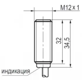 Индуктивный датчик ТЕКО ISB B2A-31N-3-LP-C