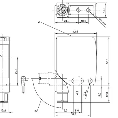 Датчик контрастной метки Balluff BKT 21M-002-P-S4