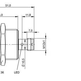 Индуктивный датчик Balluff BES M30MF-USC15B-S04G