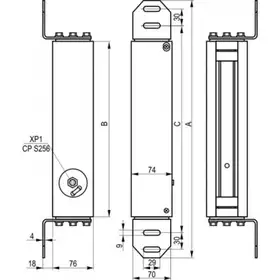 Световая завеса ТЕКО RPJ2-8-40-10-C