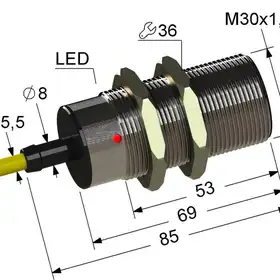 Индуктивный датчик Мега-К VB2-30M85-10B72-Z