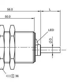 Индуктивный датчик Balluff BES 516-418-E4-L-05