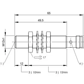 RFID головка чтения/записи Balluff BIS M-414-045-401-07-S4