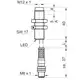 Индуктивный датчик Baumer IR12.P10S-N40.PO1Z.7BLV