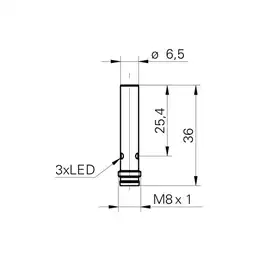 Индуктивный датчик Baumer IFRM 06P17A3/S35L