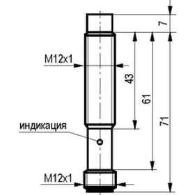Индуктивный датчик ТЕКО ISN EC2A-31N-4-LZS4-H