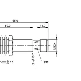 Индуктивный датчик расстояния Balluff BAW M12MI-UAC20B-S04G