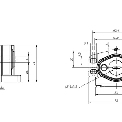 Блочный выключатель Balluff BNS 819-B02-R08-46-10