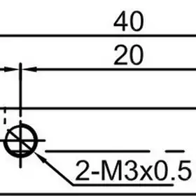 Индуктивный датчик LANBAO LE81VF15DPO