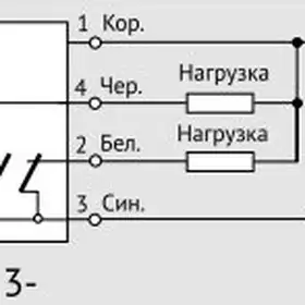Индуктивный датчик СЕНСОР ВБИ-М18-76В-1123-З