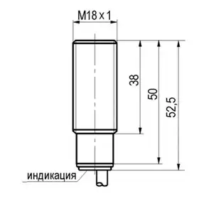 Индуктивный датчик ТЕКО ISBm A4B8-31P-5-LZ-C-V